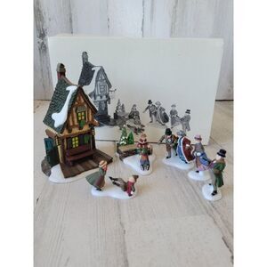 Dept 56 58405 Ashley Pond Skating Party village accessory xmas set